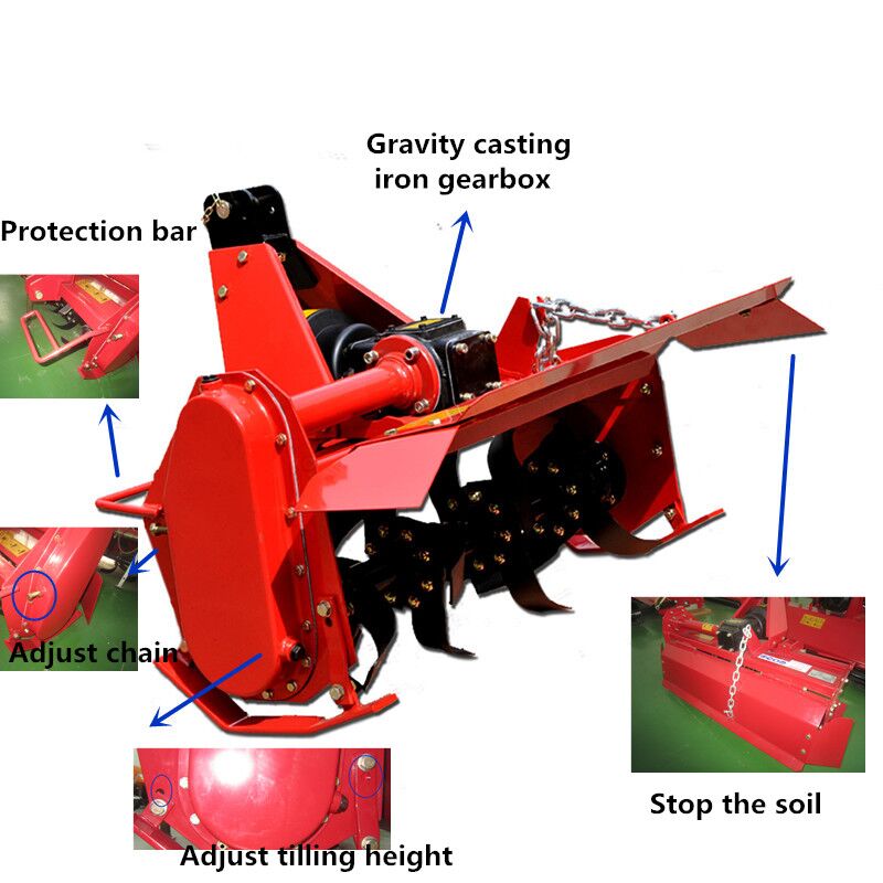 20-35HP Farm Tractor Pto Rotavator (RT115)