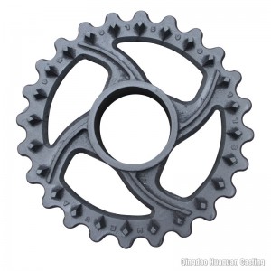 Cast Iron Jagged Ring for Machine