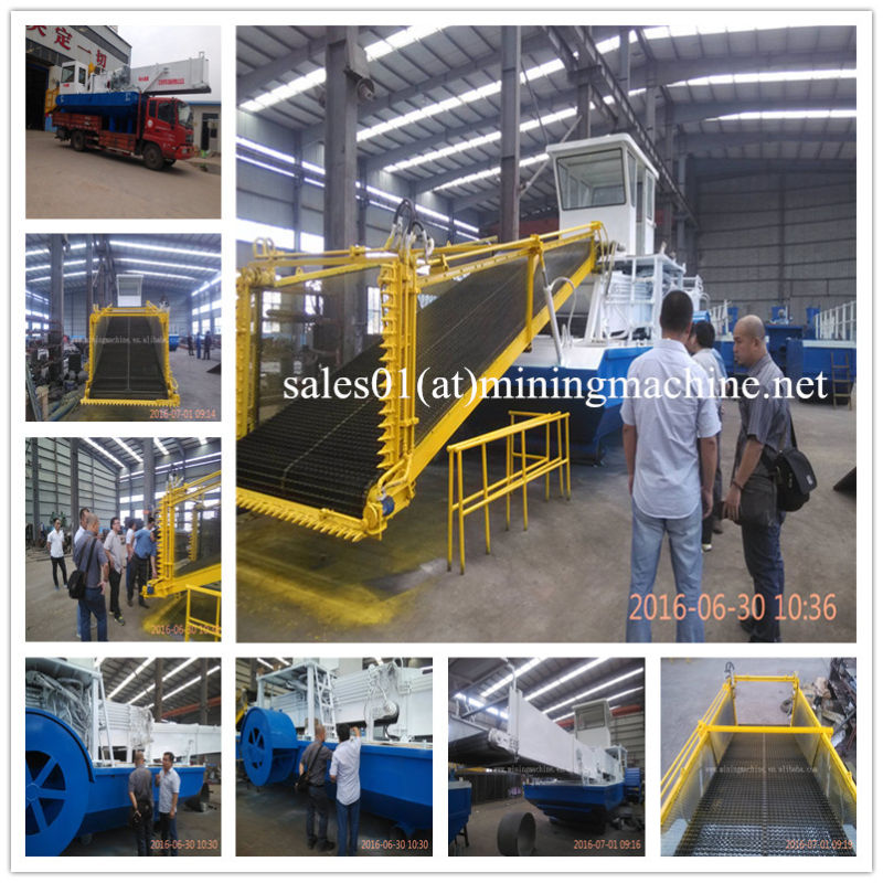 Weed Cutting Ship Aquatic Weed Harvester Ship