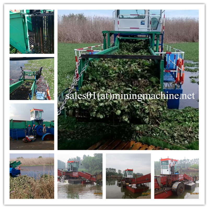 High Quality Lake Hyacinth Weed Harvester