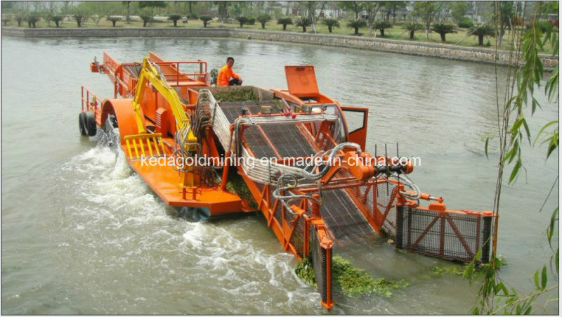 Hydraulic Aquatic Weed Harvester with Good Quality