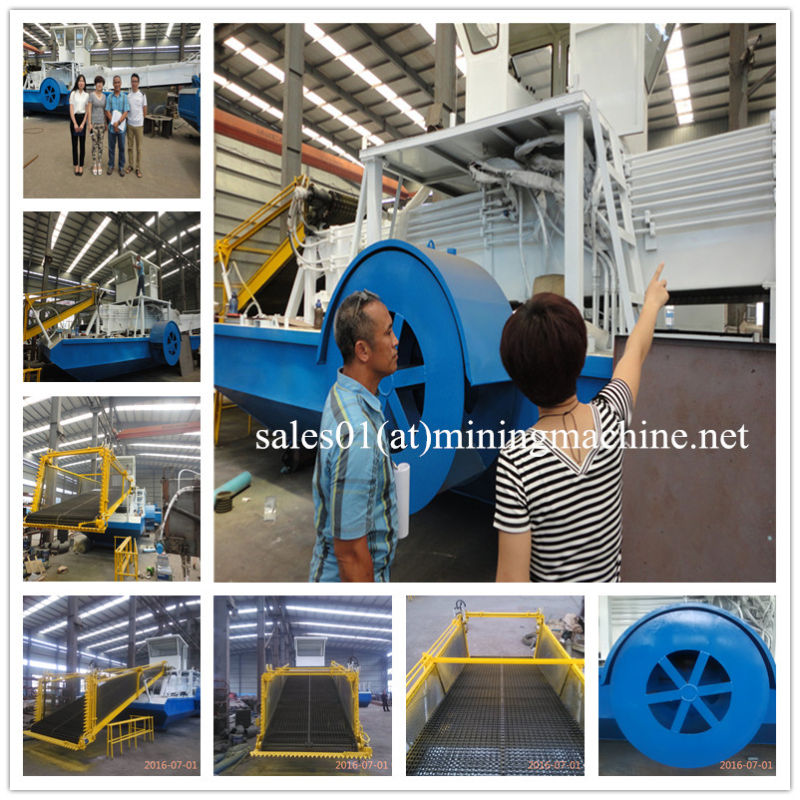 Hot Selling Full Automatic Aquatic Weed Harvesters