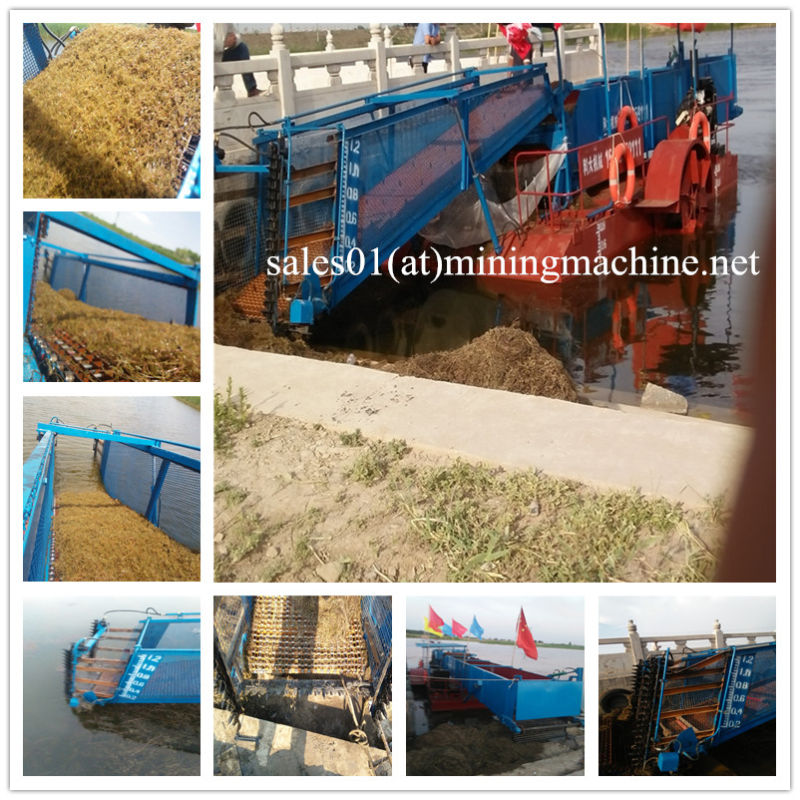 Automatic Aquatic Weed Cutting Harvester for Sale