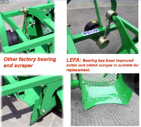 1 Row Small Potato Digging Machine Potato Harvester