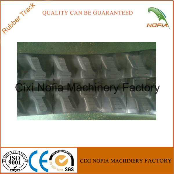 180*72 Construction Machinery Rubber Crawler Rubber Track for Sale