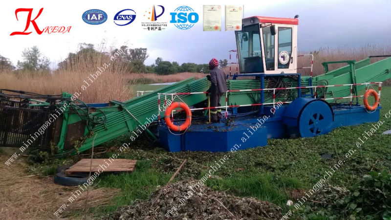 Hydraulic Aquatic Weed Harvester with Good Quality