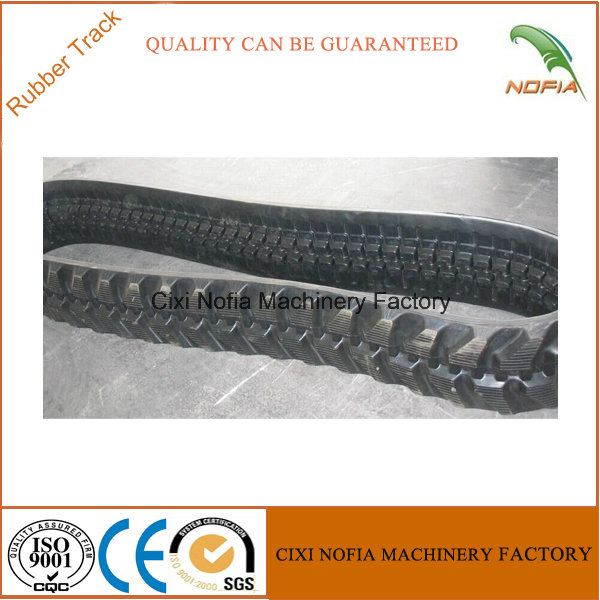 180*72 Construction Machinery Rubber Crawler Rubber Track for Sale