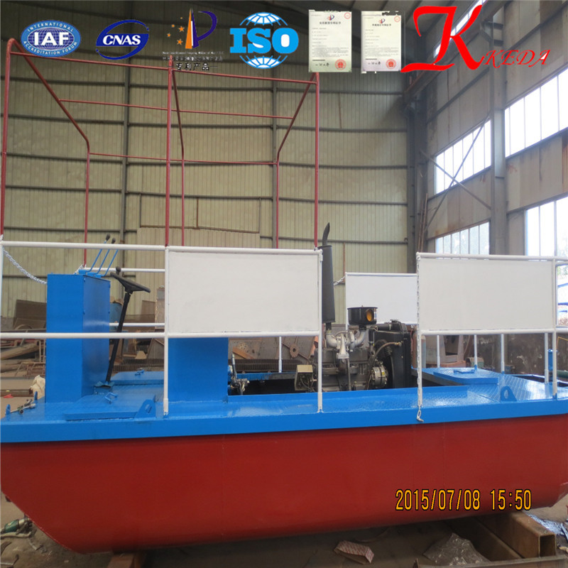 Full Automatic River Dredger Weed Harvester Machine