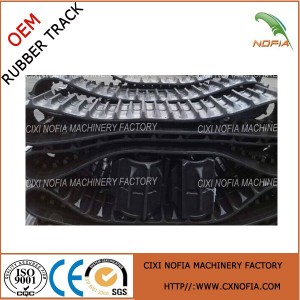 Rubber Track for Mubota Combined Harvester