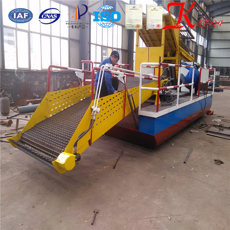 Full Automatic River Dredger Weed Harvester Machine