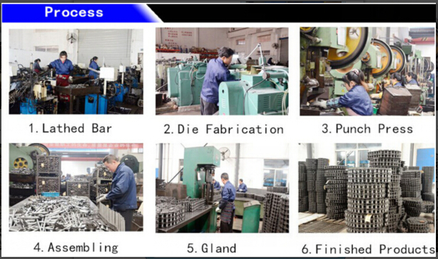 Industrial Gold Colored Copper Plating 428h 520h Transmission Motorcycle Chain