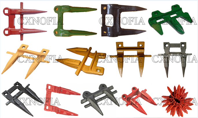 H229537 Casting Steel Farm Combine Harvester Double Finger Knife Guard