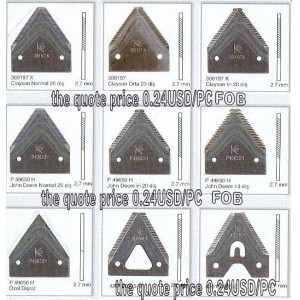 65mn Any Sizes of Knife Section for Jd Harvesting Machine
