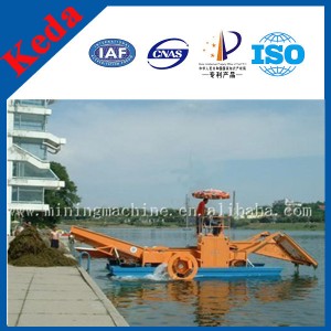 ISO Approved Aquatic Weed Harvester Boat