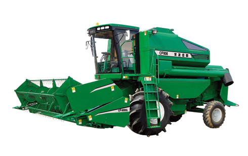 Hot Selling Good Performance Wheeled Type Rice Combine Harvester