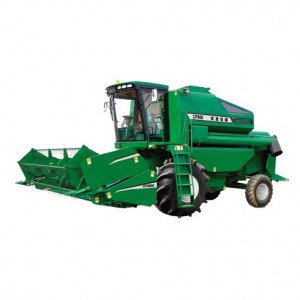 Hot Selling Good Performance Wheeled Type Rice Combine Harvester