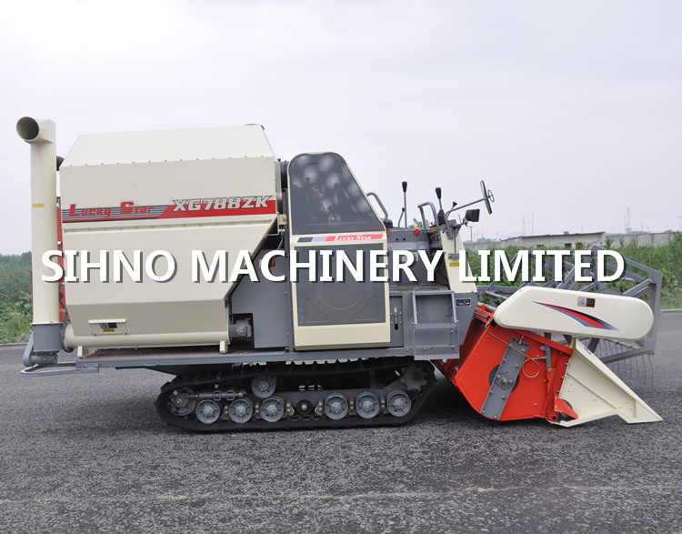 Lucky Star Combine Harvester 788zk Rice Harvester