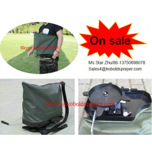 Bag Lawn Spreader, Seed Spreader, Fertilizer Broadcast Spreader
