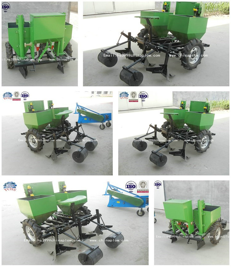 Top Quality Double Row Potato Planter Tractor Three Point Potato Seeder for Sale