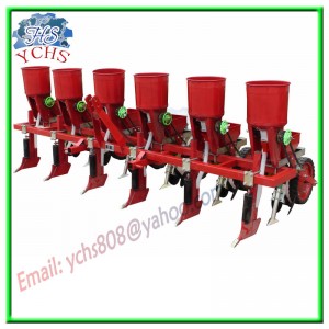 Farm Machinery 6 Rows Tractor Suspension Corn Planter