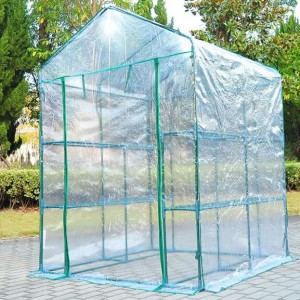 PVC Covering Garden Steeple Greenhouse