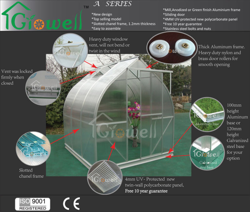 New Curved Design Greenhouse (A7 Series)