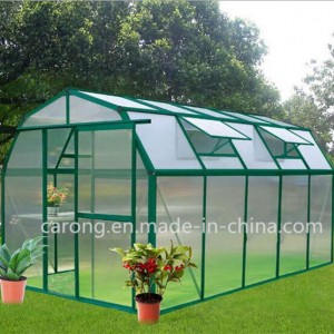 PC Board Aluminum Frame Garden Greenhouse for Mail Order
