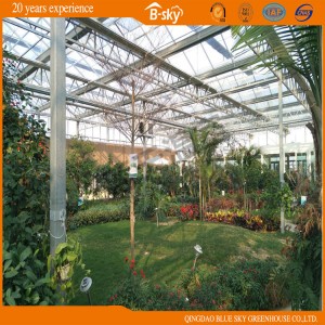 High Quality Glass Greenhouse for Picking Garden