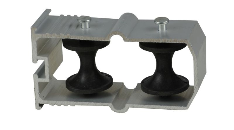 Interlacing Ventilation Support Rolling Wheel for Top Window