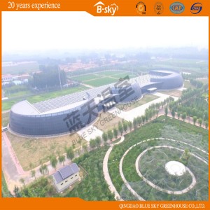 Venlo Type Multi-Span Glass Greenhouse for Agricultural Planting