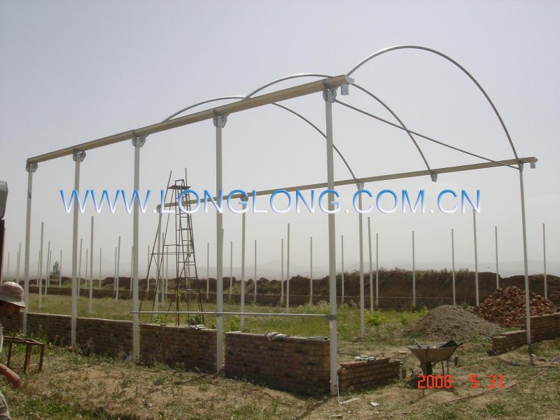 Greenhouse Steel Structure for High Quality EU Type Ast019