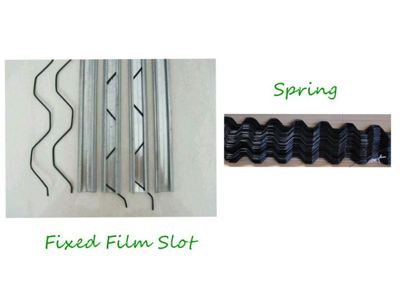 Film Fixed Slot for Plastic Film Green House