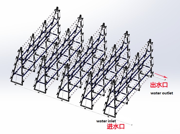 Hot Sale Agricultural Greenhouse for Hydroponics Vegetable