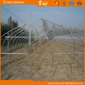 Extensive Use Hoop Green House with Hot Galvanized Frame