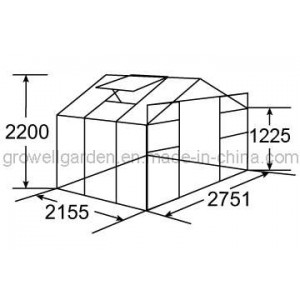 Hobby Greenhouse for Plants and Flowers (B907)