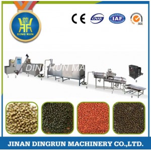 floating fish feed pellet extruder equipment