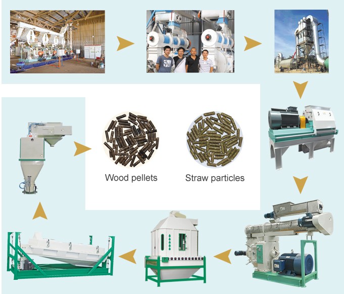 3-4 Ton Per Hour Wood Pellet Machine