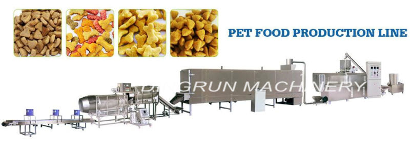pet food extruder processing machine