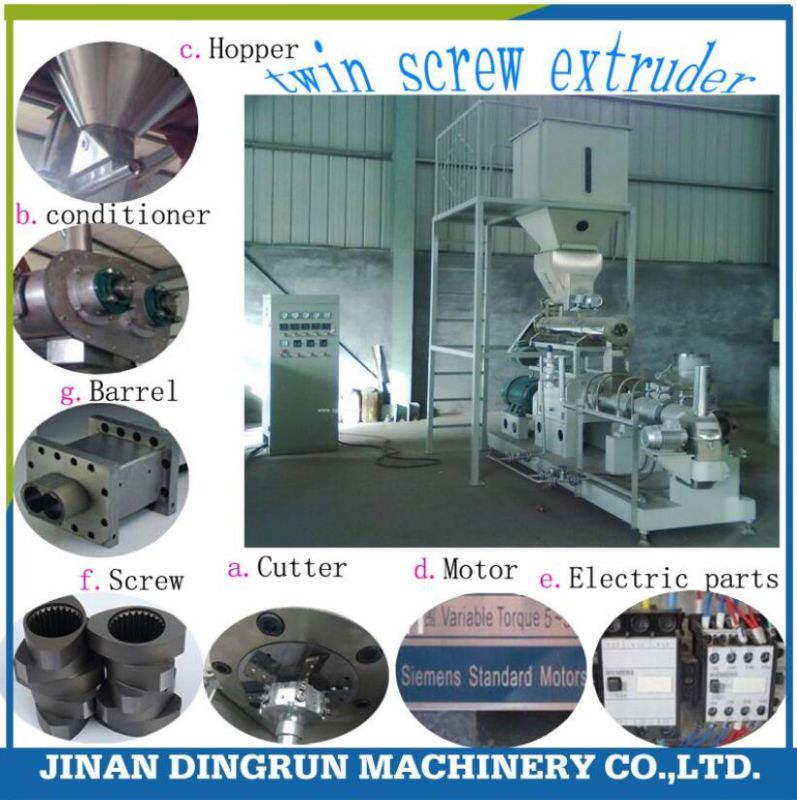 pet food extruder processing machine