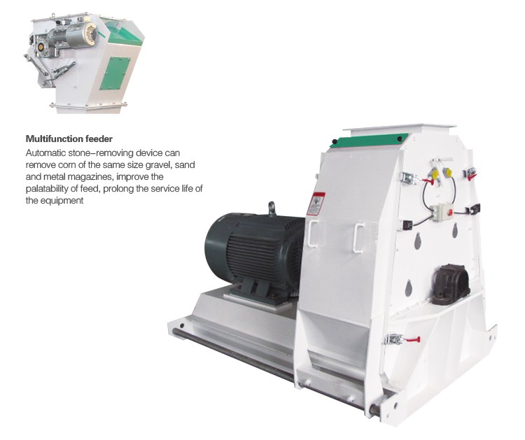 High Efficiency Water Drop Hammer Mill / Crusher / Pulverizer / Grinder