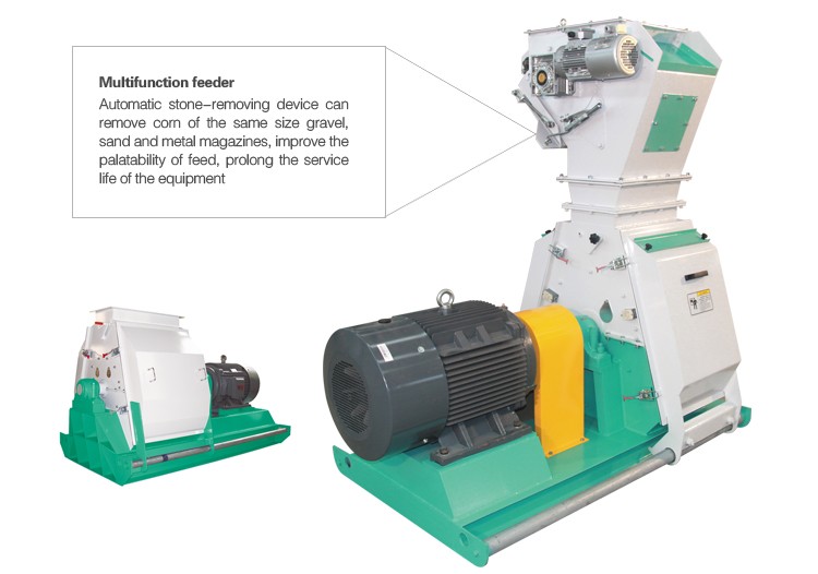 Animal Feed Machine/Griding /Automatic Hammer Mill Feed Grinder