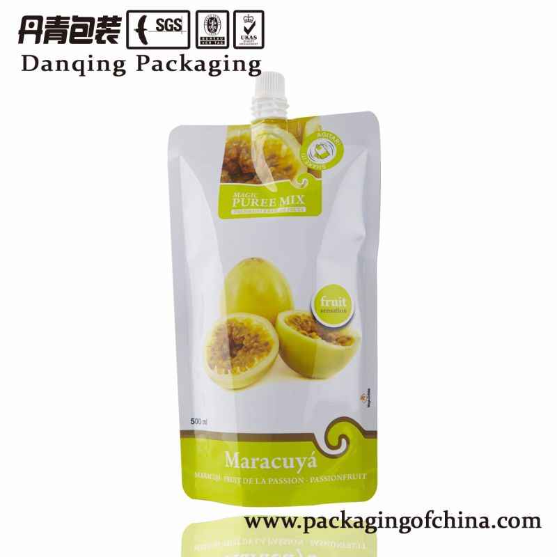 Danqing Laminated Plastic Bag with Spout and Cap Packaging