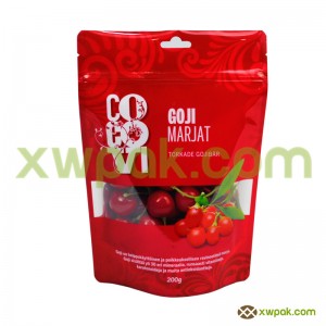 Stand up Packaging Snack Bag with Euro Hole