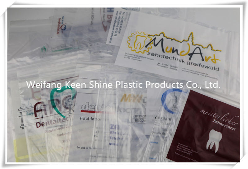 LDPE Cangaroo Reclosable/ Zipper Poly Bag