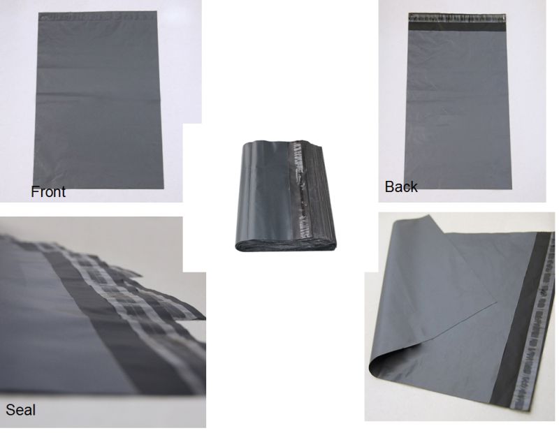 Custom Gray Poly Packing Bag