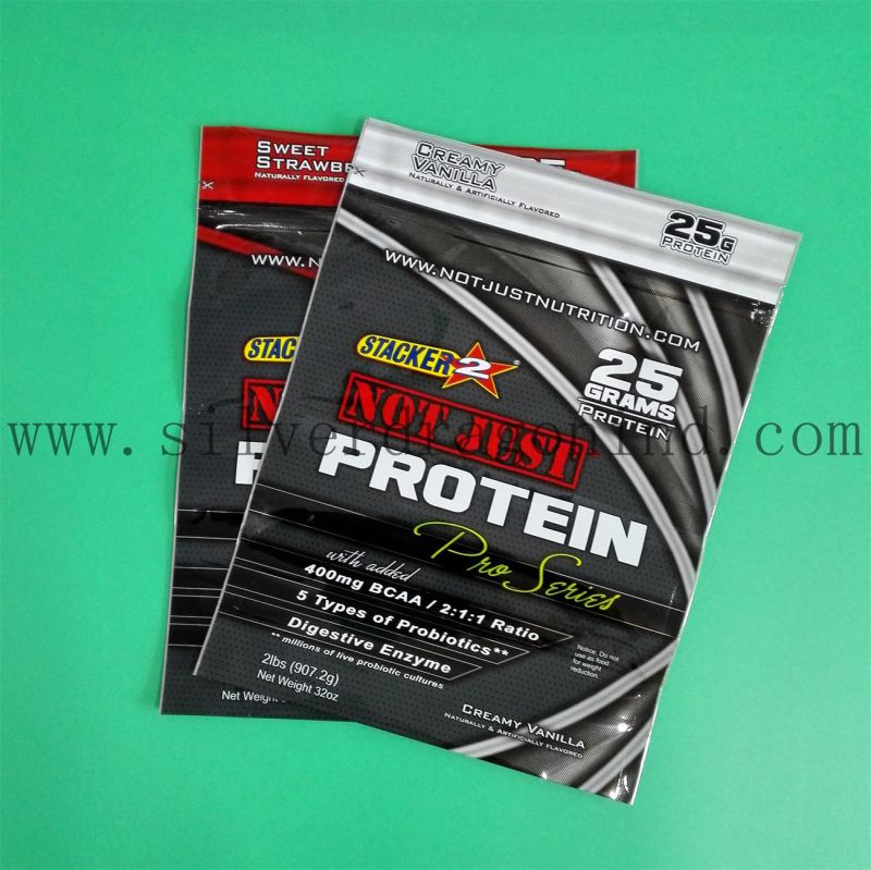 80oz 3side Seal Protein Bag with Good Printing