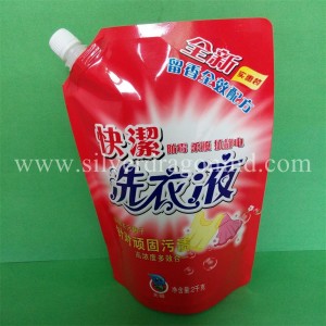 Kinds of Stand up Pouch with Spout for Detergent
