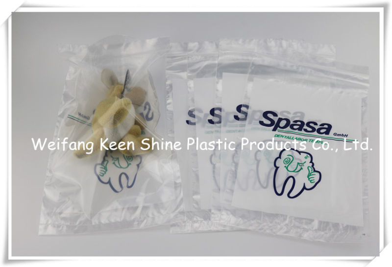 LDPE Cangaroo Reclosable/ Zipper Poly Bag