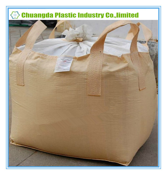 Bulk Jumbo Container Big Ton Bag with Yollow Colour