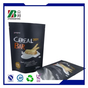 Food Grade Plastic Stand up Pouch with Bottom Gusset